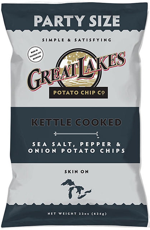 Salt, Pepper & Onion Potato Chips, 22 oz.