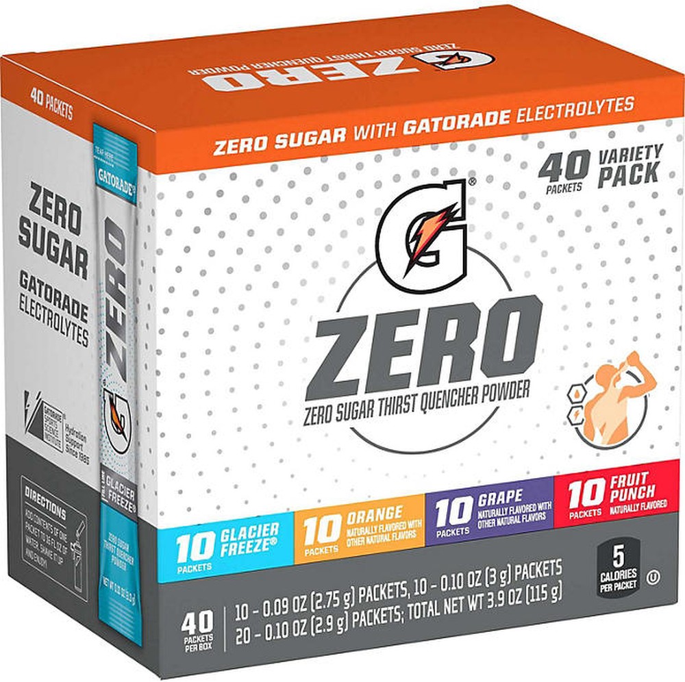 G Zero Powder Variety Pack 40 pk.