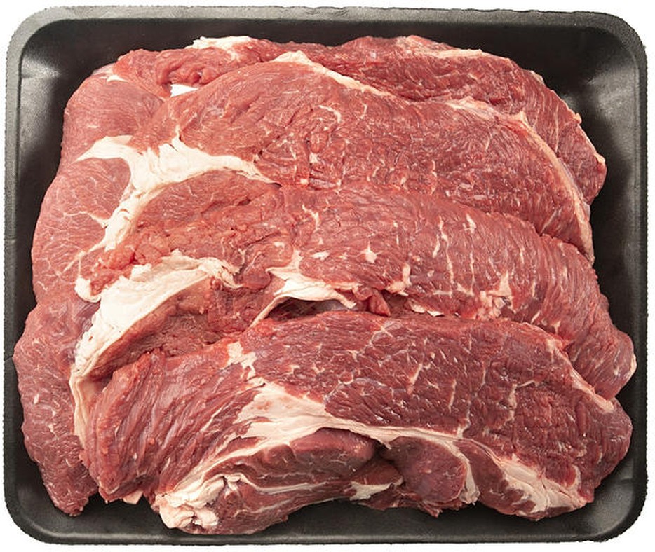 USDA Choice Angus Beef Chuck Steak, Thin Sliced