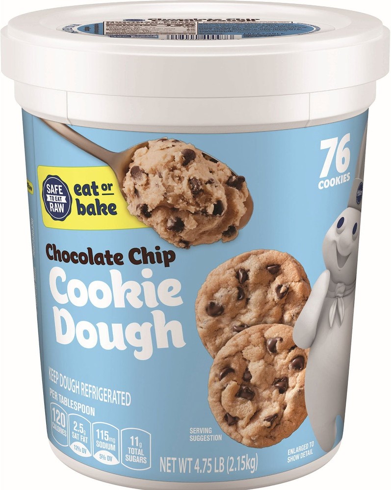 Chocolate Chip Cookie Dough Tub, 4.75 lbs.
