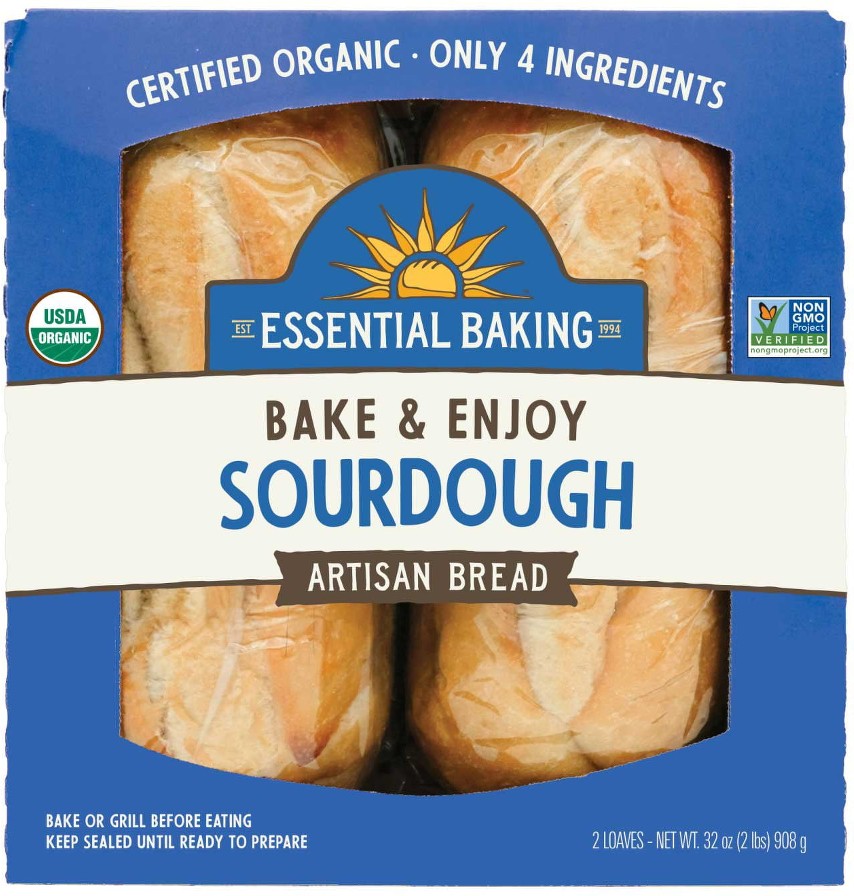 Organic Sourdough Bread, 2 ct.