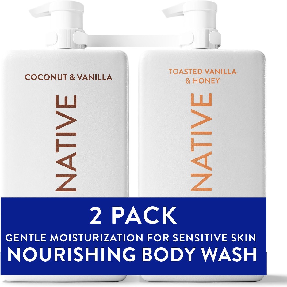 Nourish Body Wash, Vanilla Pack, 34 fl. oz., 2 pk.