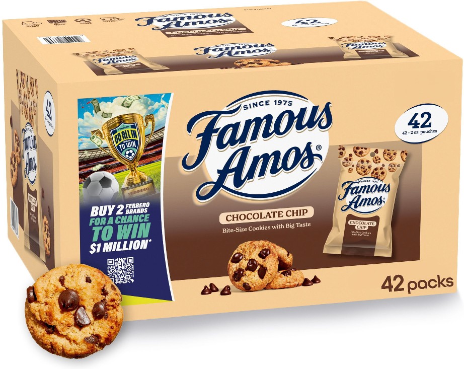 Chocolate Chip Cookies, 2 oz., 42 pk.