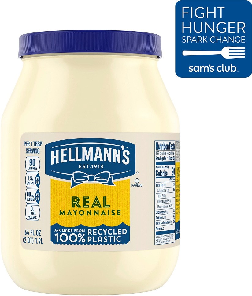 Real Mayonnaise, 64 oz.