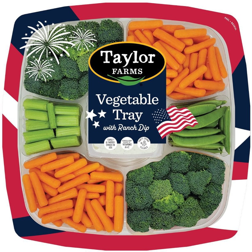 Vegetable Tray with Ranch Dip, 4 lbs.