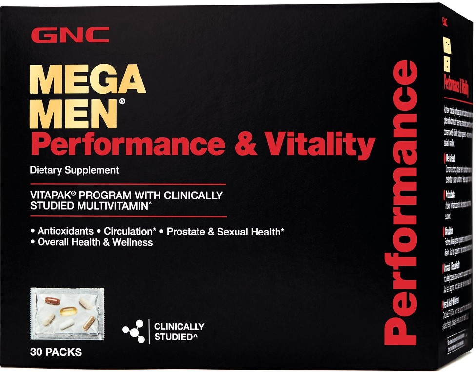 Mega Men Performance and Vitality Vitapak Program, 30 ct.