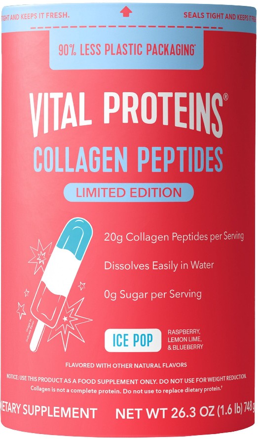 Collagen Peptides Powder, Limited Edition Ice Pop, 26.3 oz.