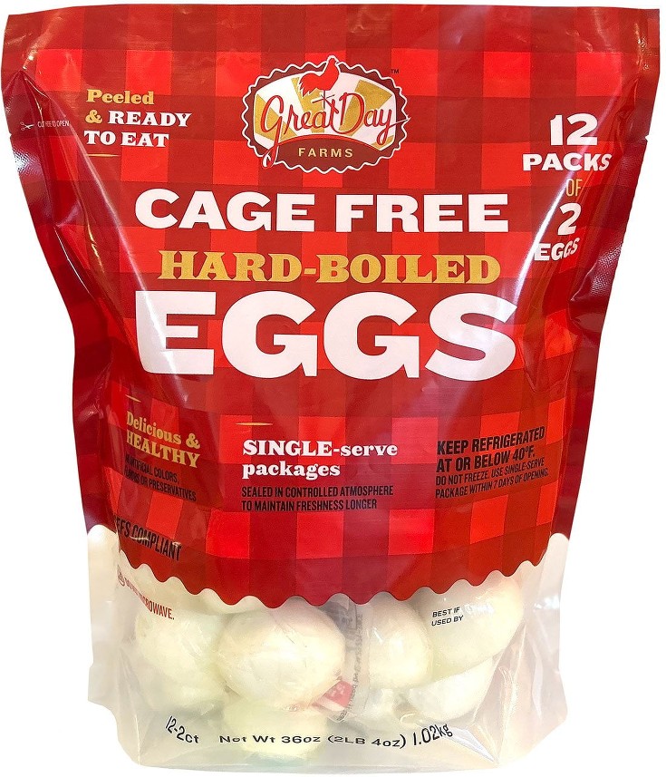 Cage Free Hard Boiled Eggs