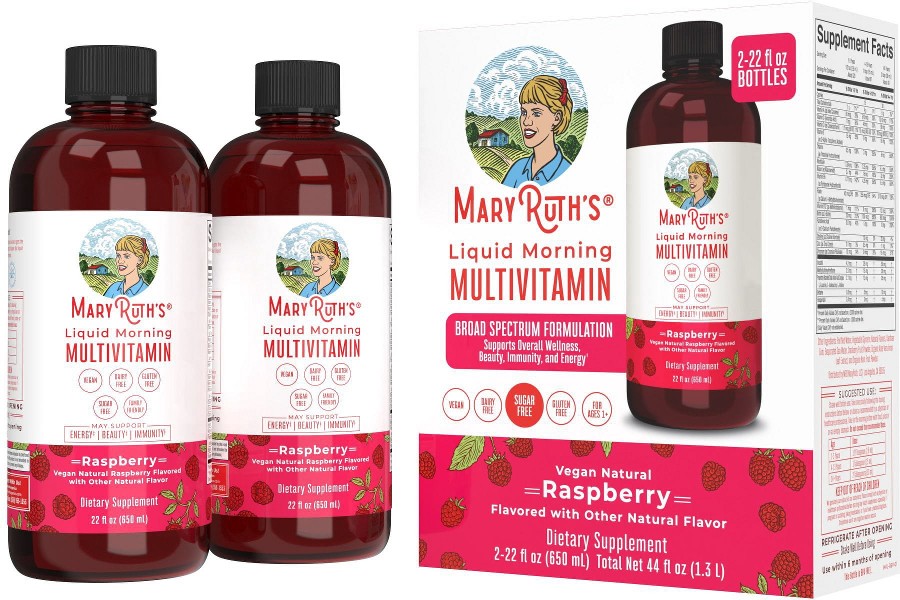 Liquid Morning Multivitamin, Raspberry, 22 fl. oz., 2 pk.