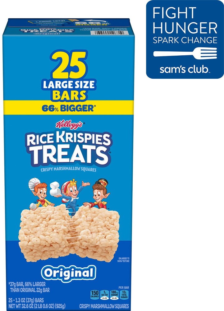 Rice Krispies Treats 1.3 oz., 25 ct.