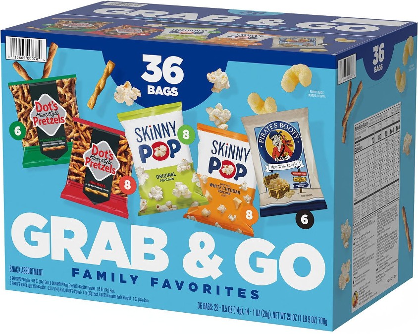 Family Favorites Mix, Variety Pack Snacks, 36 pk.
