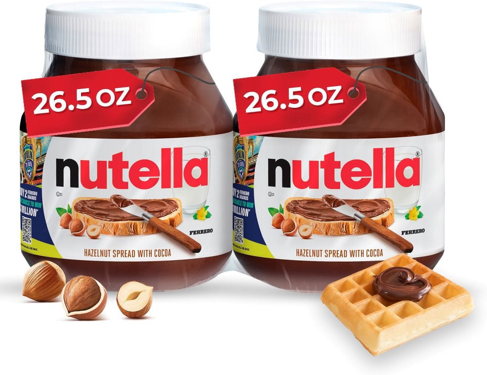 Hazelnut Spread with Cocoa, 26.5 oz., 2 pk.