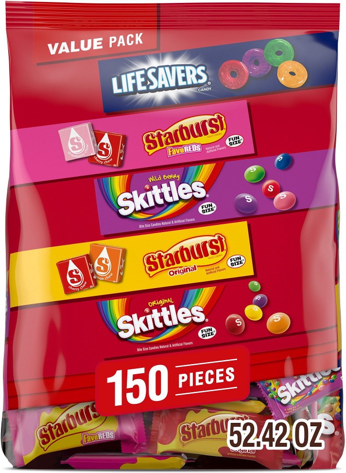 Fun Size Fruity Candy Bulk Variety Pack, 150 ct.