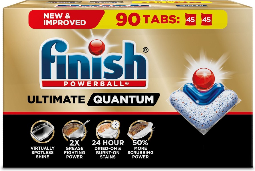 Ultimate Quantum Dishwasher Detergent Tablets (90 ct.)