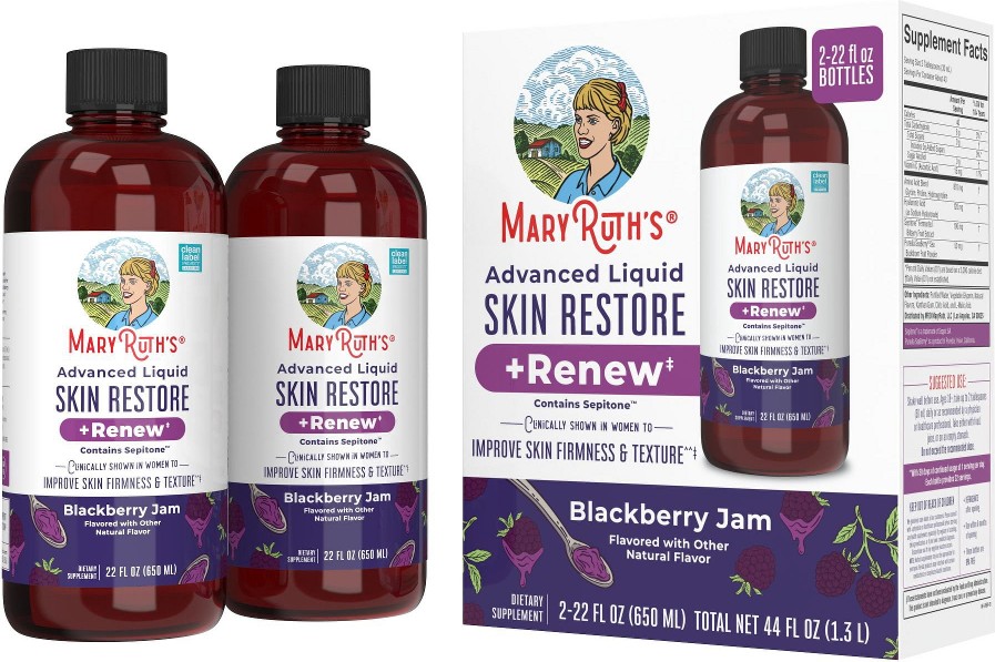 Skin Restore & Renew, Liquid Supplement, 22 fl. oz., 2 pk.