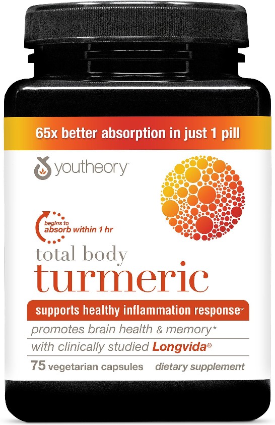 Total Body Turmeric, 75 ct.