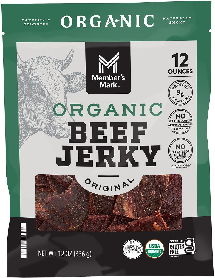 Original Organic Beef Jerky, 12 oz.