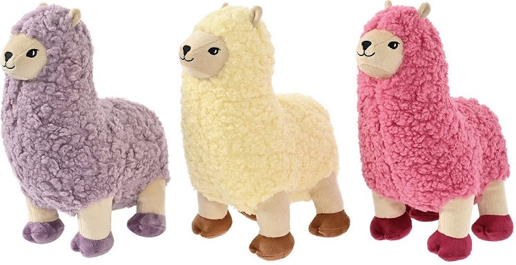 Alpaca Dog Toy, 3 pk.