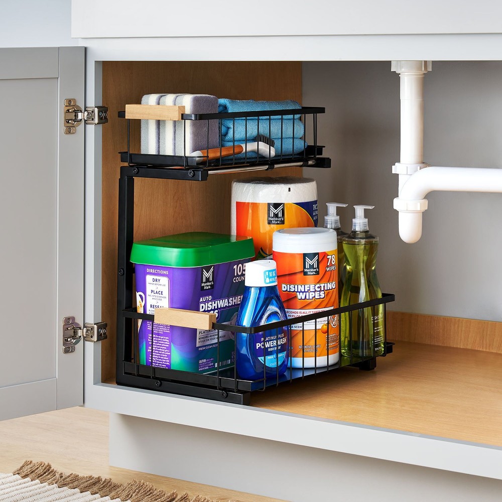 Wire Under-Sink-Organizer