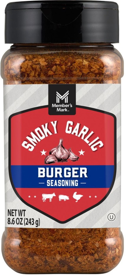 Smoky Garlic Burger Seasoning, 8.6 oz.