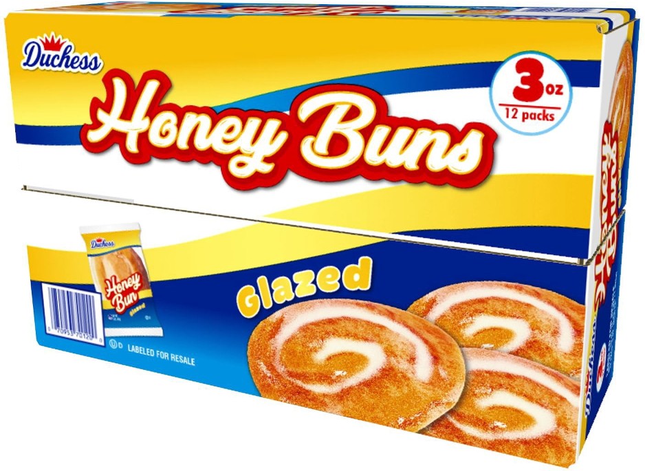 Honey Buns, 3 oz., 12 pk.