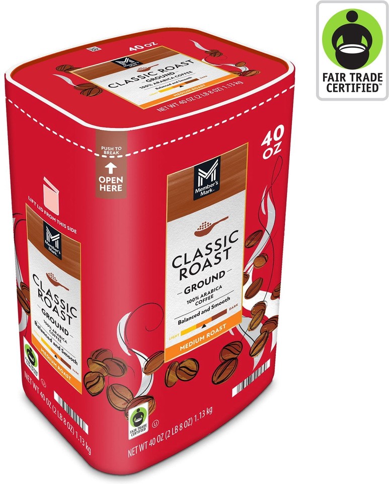 Classic Medium Roast Ground Coffee, 40 oz.