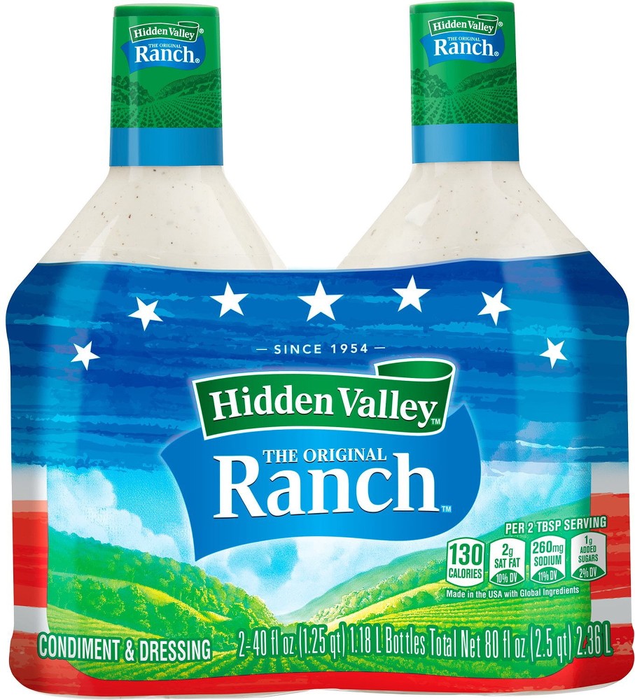 Original Ranch Dressing, 40 oz., 2 pk.