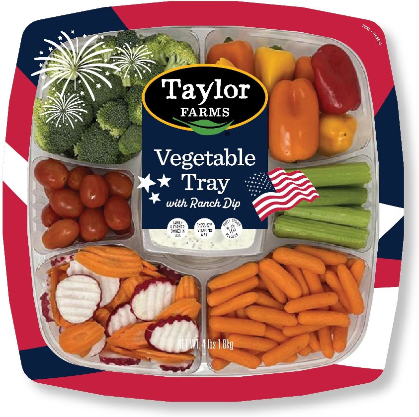 Vegetable Tray with Ranch Dip, 4 lbs.