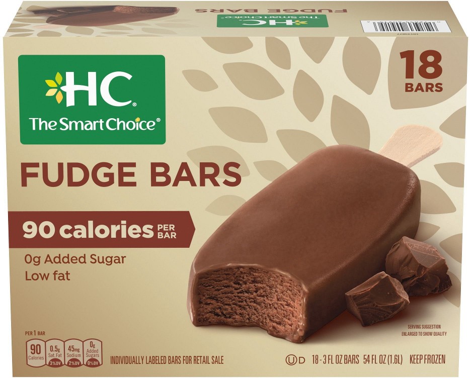 Fudge Bars, Frozen, 18 ct.