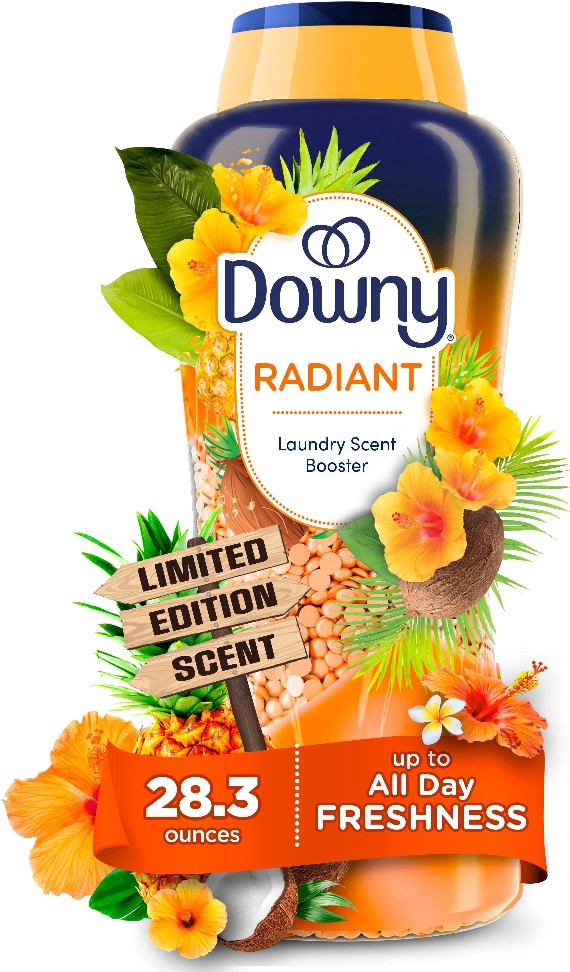 Infusions Radiant In-Wash Scent Booster Beads, Pineapple & Coconut Grove, 28.3 oz