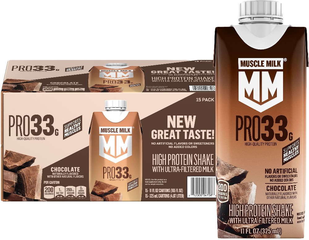 33g Pro High Protein Shake with Ultra Filtered Milk, Chocolate, 11 fl. oz., 15 pk.