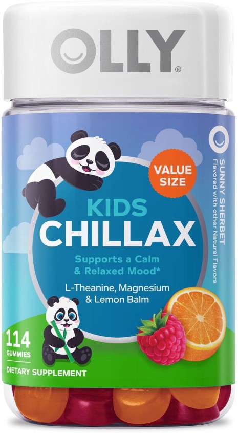 Kids Chillax Gummy, Sunny Sherbert, 114 ct.