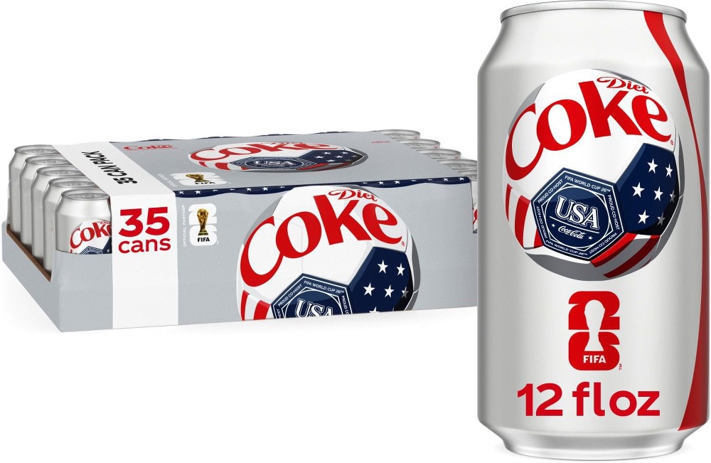 Diet Coke Soda Soft Drink, 12 fl. oz., 35 pk.
