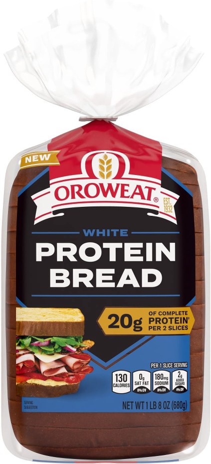 Protein White Bread, 24 oz.