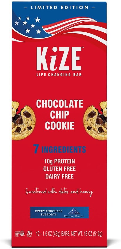 Life Changing Protein Bars, Chocolate Chip Cookie, 12 ct.