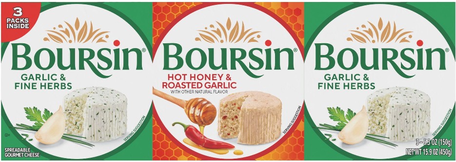 Gourmet Cheese Spread, Variety Pack, 5.3 oz.â€‹, 3 pk.