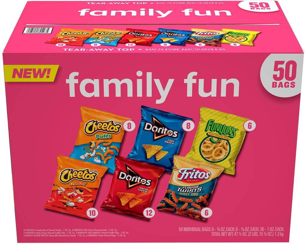 Family Fun Snack Mix Variety Pack, 50 pk.