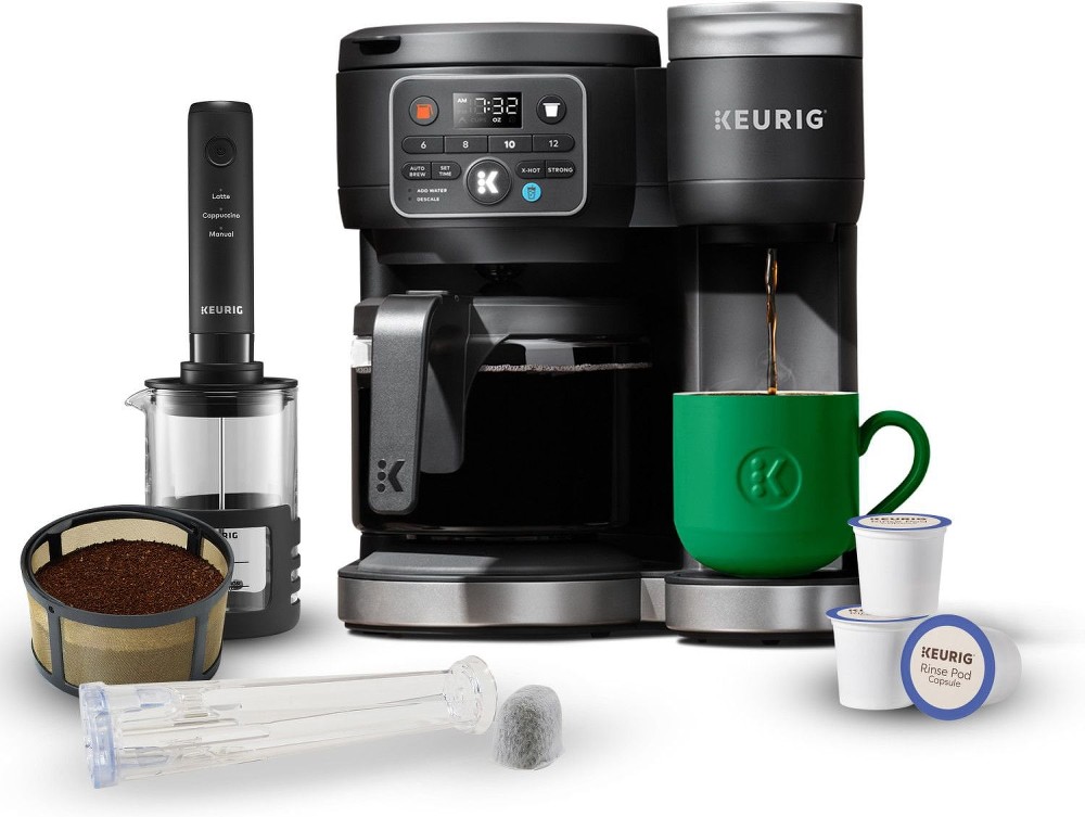 K-Duo S Bundle Hot & Iced Single Serve & Carafe Coffee Maker (Gen 2)