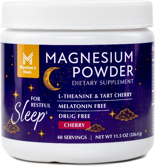 L-Theanine & Tart Cherry Magnesium Sleep Powder Supplement