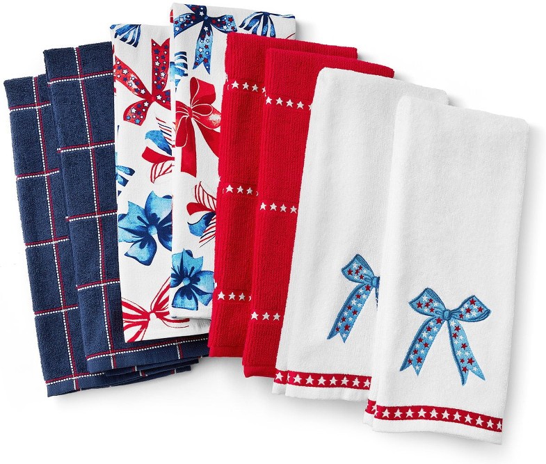 8-Piece Kitchen Towel Set, Americana