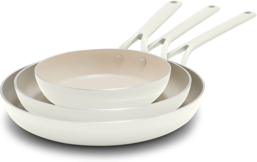 Alto 8", 10" & 12" Ceramic Nonstick Fry Pan Set, 3-Pack