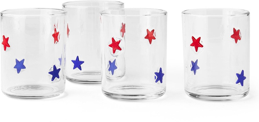 Icon Drinking Glasses, 4-Pack