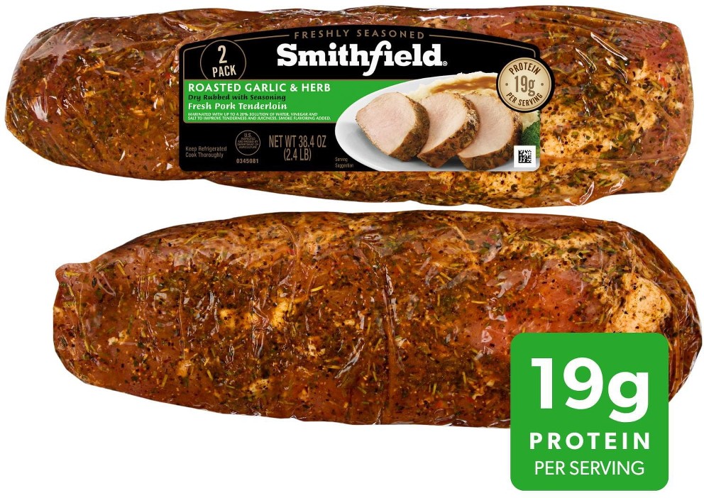Garlic & Herb Pork Tenderloin, 19.2 oz, 2 Pk.