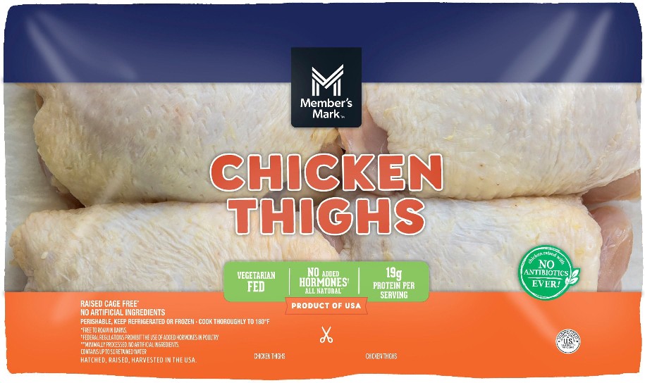 Bone-In Chicken Thighs, priced per pound