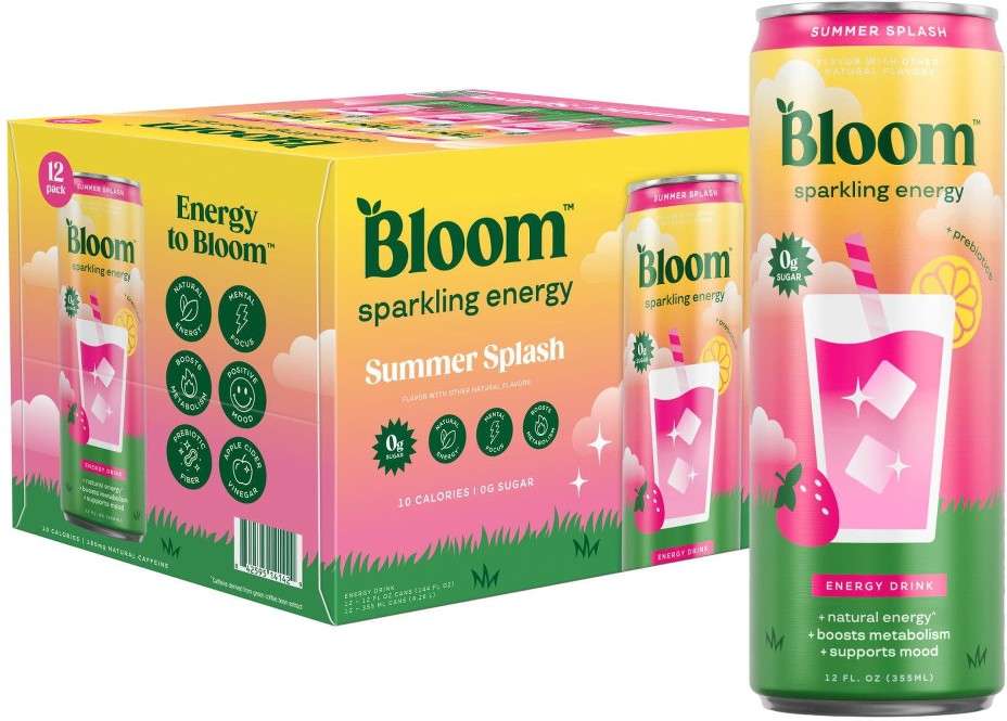 Summer Splash Sparkling Energy, 12 fl. oz., 12 pk.