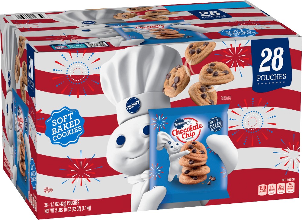 Soft Baked Mini Chocolate Chip Cookies, 1.5 oz., 28 pk.