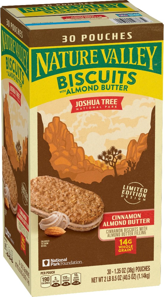 Biscuit Sandwich with Almond Butter, 30 ct.