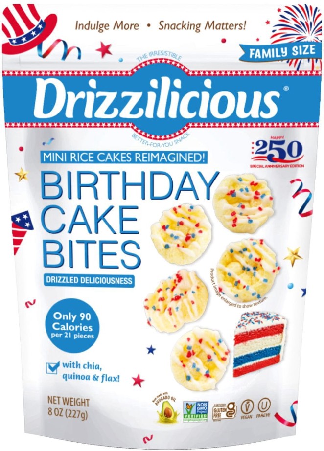 Birthday Cake Mini Rice Cakes, 8 oz.