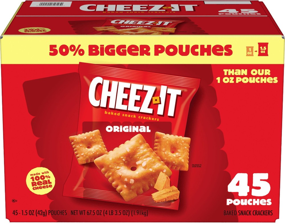 Original Baked Snack Crackers 1.5 oz., 45 pk.