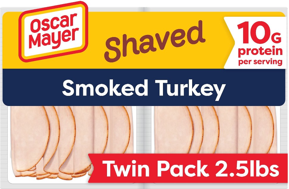 Shaved Smoked Turkey Breast, 20 oz., 2 pk.